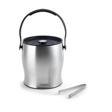 Houdini 4-qt. Stainless Steel Ice Bucket with Tongs Houdini