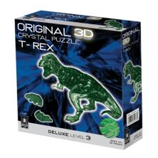 BePuzzled 49-шт. 3D-головоломка T-Rex с кристаллами BePuzzled