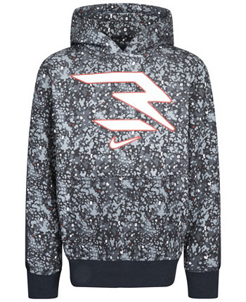 Big Boys Speckle Pullover Hoodie Nike 3BRAND by Russell Wilson