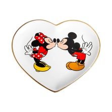 Поднос для безделушек в виде сердечек Микки Мауса и Минни Маус Диснея Disney