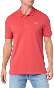 HUGO Men's Regular Fit Short Sleeve Polo Shirt Hugo