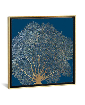 Золотой коралл III от Эйми Уилсон, принт на холсте, завернутый в галерею - 18 дюймов x 18 дюймов x 0,75 дюйма ICanvas