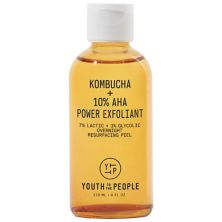 Youth To The People Kombucha + 10% AHA Liquid Exfoliant with Lactic Acid and Glycolic Acid Youth To The People