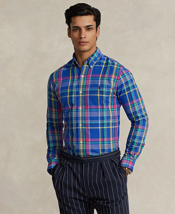 Мужская рубашка классического кроя в клетку Polo Ralph Lauren