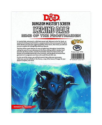 D D Icewind Dale Rime of the Frostmaiden Dungeon Master's Screen Tabletop RPG DM Screen Dungeons Dragons Dungeons & Dragons