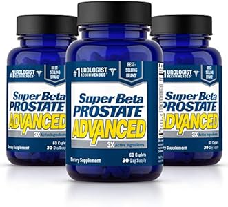 Advanced Prostate Supplement for Men – Reduce Bathroom Trips, Promote Sleep, Support Urinary Health & Bladder Emptying. Beta Sitosterol not Saw Palmetto. (60 Caplets, 1-Bottle) Super Beta Prostate