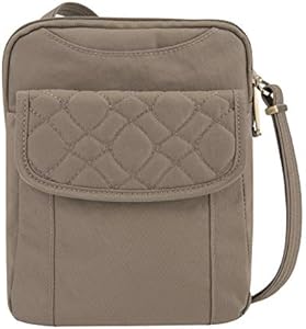 Сумка кросс-боди Travelon Anti-Theft Signature Quilted Slim Pouch Travelon