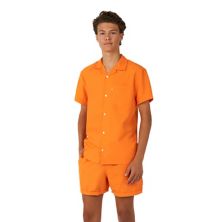 Оранжевый летний комплект из топа и шорт OppoSuits для мальчиков 2–16 лет OppoSuits