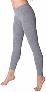 American Apparel Women's Cotton Spandex Jersey Legging American Apparel