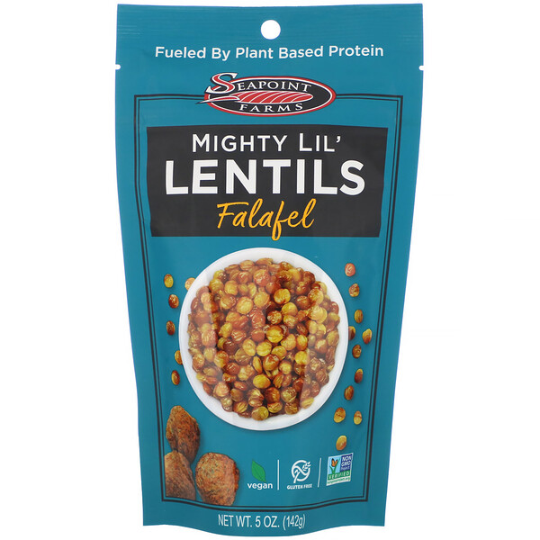 Mighty Lil' Lentils, Фалафель, 5 унций (142 г) Seapoint Farms