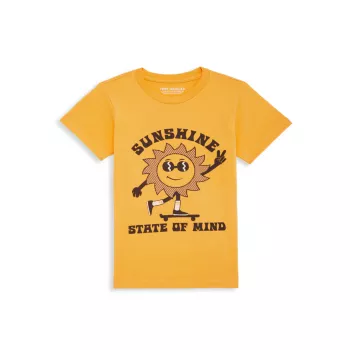 Little Boy's &amp; Boy's Golden Age Of Radness Sunshine State T-Shirt Tiny Whales