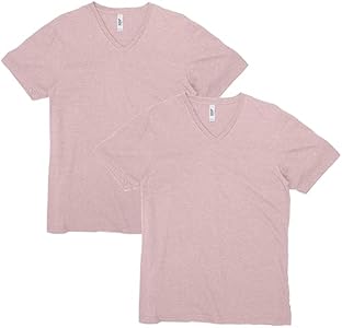 American Apparel Unisex CVC V-Neck T-Shirt, Style G2006CVC, 2-Pack American Apparel