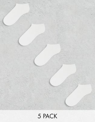 Набор из пяти белых кроссовок ASOS DESIGN ASOS DESIGN