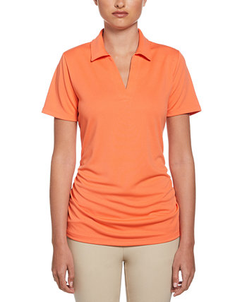 Женская рубашка поло Airflux с коротким рукавом для гольфа PGA TOUR