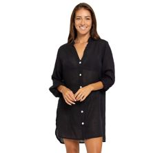 Женская рубашка оверсайз на пуговицах Portocruz, накидка для плавания Portocruz