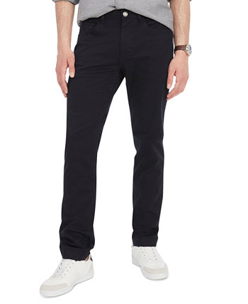 Мужские брюки-чиносы прямого кроя из эластичного твила с 5 карманами Denton Tommy Hilfiger