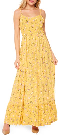 Платье макси с цветочным рисунком Velvet Torch