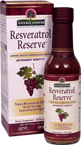 Nature's Answer Resveratrol Reserve™ — 5 жидких унций Nature's Answer