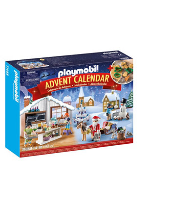 Адвент-календарь из 92 предметов - набор для рождественской выпечки Playmobil