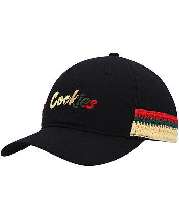 Мужская черная регулируемая шляпа Montego Bay Dad Cookies