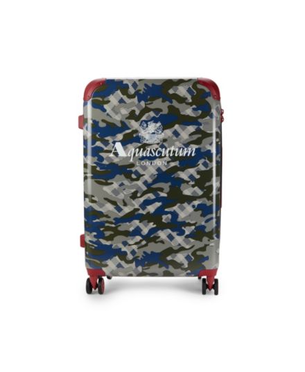 24-дюймовый чемодан Spinner с камуфляжным принтом Aquascutum