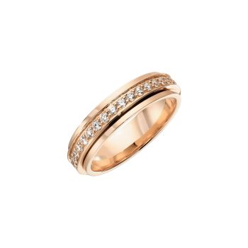 Кольцо Possession из розового золота 18 карат с бриллиантом Piaget