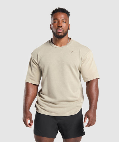 Power Washed Short Sleeve Crew Gymshark