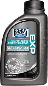 Bel-Ray EXP Synthetic Ester Blend 4T Engine Oil - 20W50-1L. 99131-B1LW (1) Bel-Ray