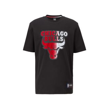 Футболка из джерси с логотипом Bulls BOSS x NBA