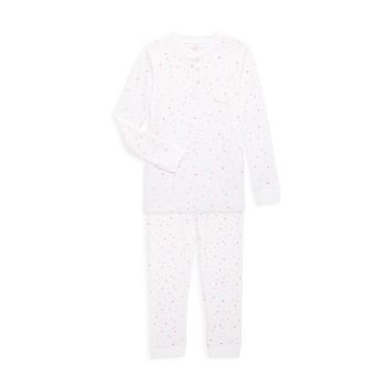 Маленький ребенок &amp;amp; Детская звезда &amp; Пижамный комплект из 2 предметов с принтом Crown Marie Chantal