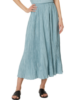Pleated Full Length Skirt Eileen Fisher