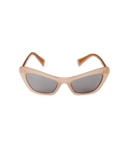 Узкие солнцезащитные очки «кошачий глаз» 54 ММ MIU MIU