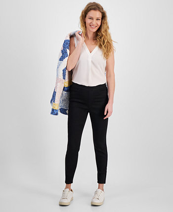 Женские джинсовые леггинсы-капри со средней посадкой, созданные для Macy's Style & Co