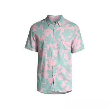 Carson Floral Button-Front Shirt Rails