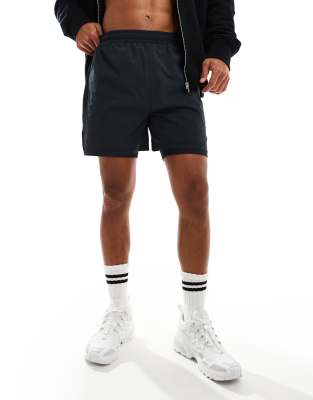 ASOS 4505 running 2-in-1 performance rib short with phone pocket in black ASOS 4505