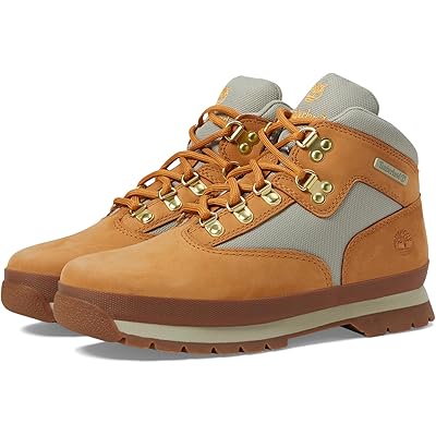 Детские ботинки Timberland Euro Hiker Mid на шнуровке с амортизацией и поддержкой Timberland