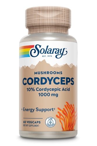 Экстракт кордицепса Solaray -- 500 мг -- 60 капсул Solaray