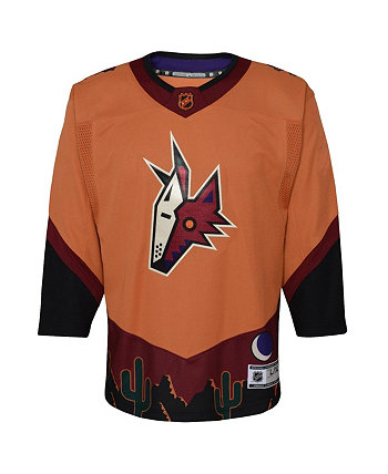 Youth Boys Burnt Orange Arizona Coyotes Special Edition 2.0 Premier Blank Jersey Outerstuff