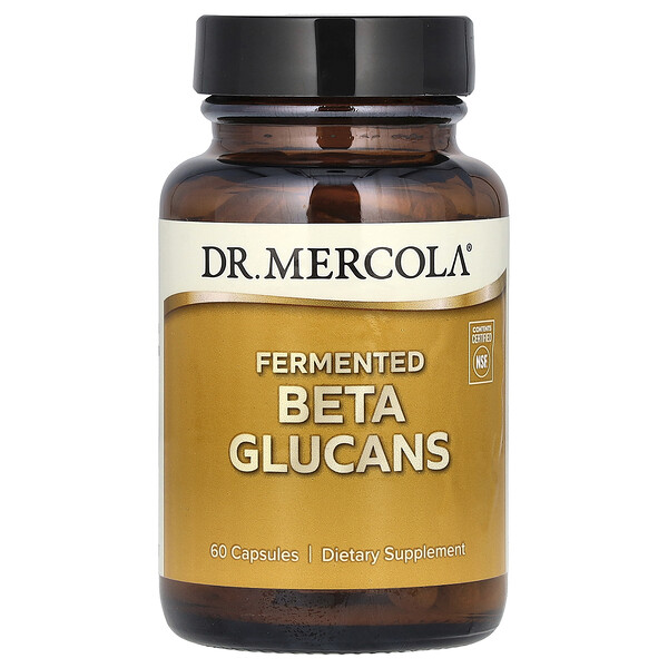 Fermented Beta Glucans, 60 Capsules (Капсулы) Dr. Mercola