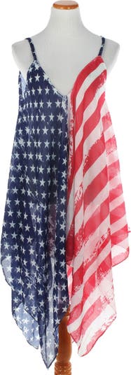 Americana Cover-Up Beach Dress David & Young