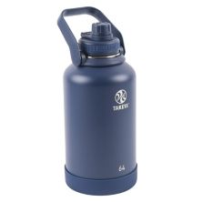 Takeya Actives 64 унции. Изолированная бутылка для воды с крышкой с носиком Takeya