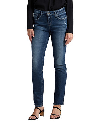 Женские прямые джинсы Elyse со средней посадкой Silver Jeans Co.
