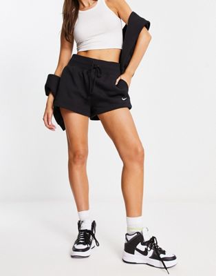 Черные флисовые шорты Nike Nike