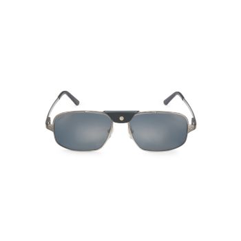 Солнцезащитные очки для пилотов Santos de Cartier 60 мм Cartier
