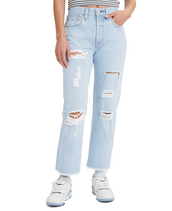 Укороченные прямые джинсы 501® Levi's®