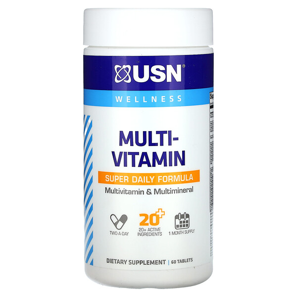 Мультивитамины, 60 таблеток USN