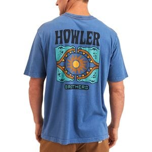 Хлопковая футболка с карманами Howler Brothers