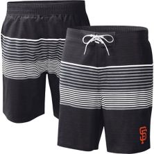 Мужские черные шорты для плавания G-III Sports by Carl Banks San Francisco Giants Coastline Volley In The Style
