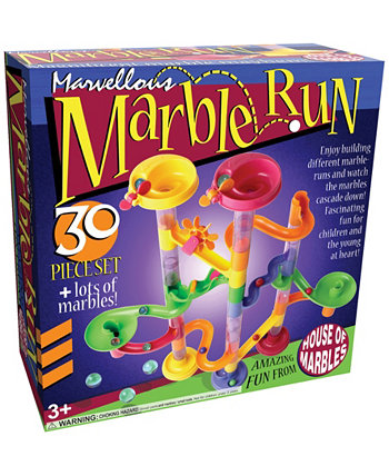 Marvelous Marble Run - Набор из 30 предметов House of Marbles
