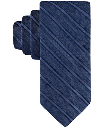 Мужской галстук в полоску с басом Calvin Klein